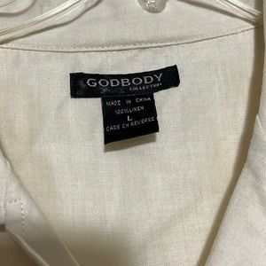 Vintage Godbody linen shirt